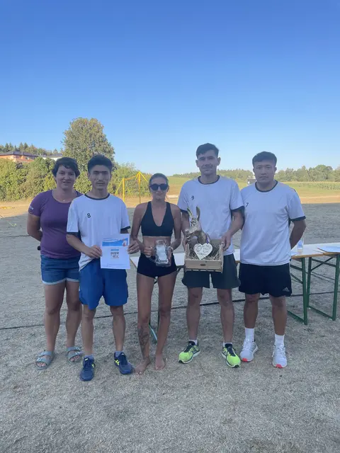 Das Gewinnerteam beim Profi-Cup „Waschecht Wels“ aus Wels. | Foto: Sportunion Fornach