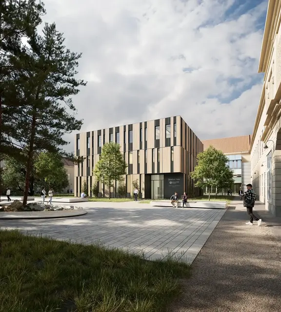 Die Bauarbeiten für den "Quantum Cube" im Alten AKH starten im Herbst.  | Foto: Delta Pods Architects
