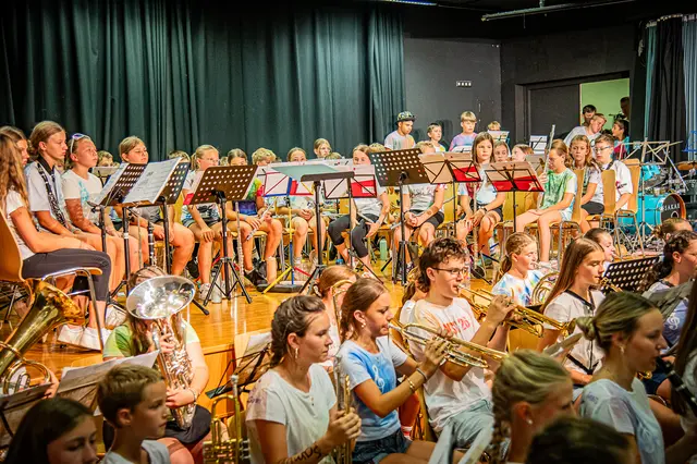 Die Jungmusiker aus dem Bezirk Rohrbach zeigten, was sie können. | Foto: OÖBV Bezirk Rohrbach