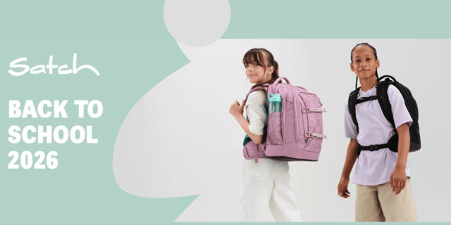 Mit der passenden Schultasche kann das neue Schuljahr kommen: Bei LeBag gibt es zum Schulstart eine große Auswahl für unterschiedliche Altersgruppen. | Foto: Satch