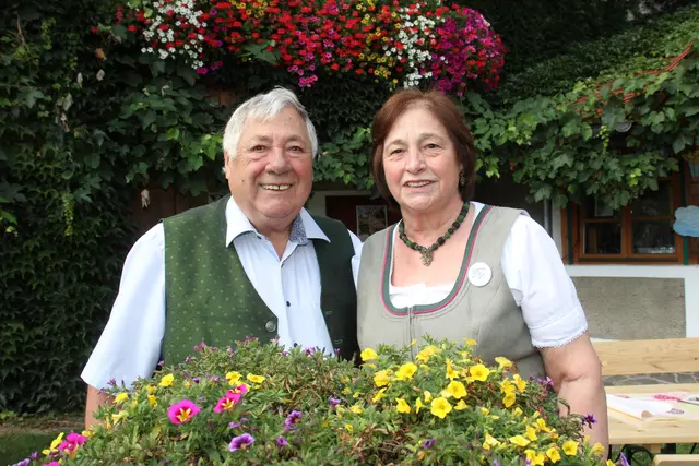 Die beiden Gründer Franz und Pauline Dokter freuten sich über das Jubiläum. | Foto: Cescutti