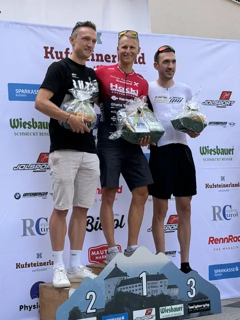 Christian Oberngruber siegte in Kufstein mit neuem Streckenrekord.  | Foto: next125Hackl Lebensräume