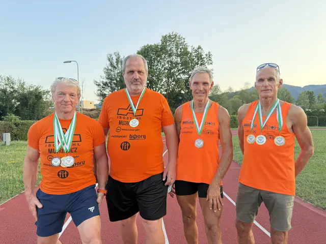 Das Masters-Team vom LAC Deutschlandsberg
