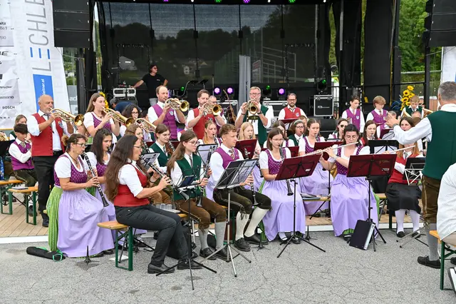 Für ein buntes Rahmenprogramm mit zahlreichen musialischen Höhepunkten war beim Gründungsfest bestens gesorgt. | Foto: Johann Stückler