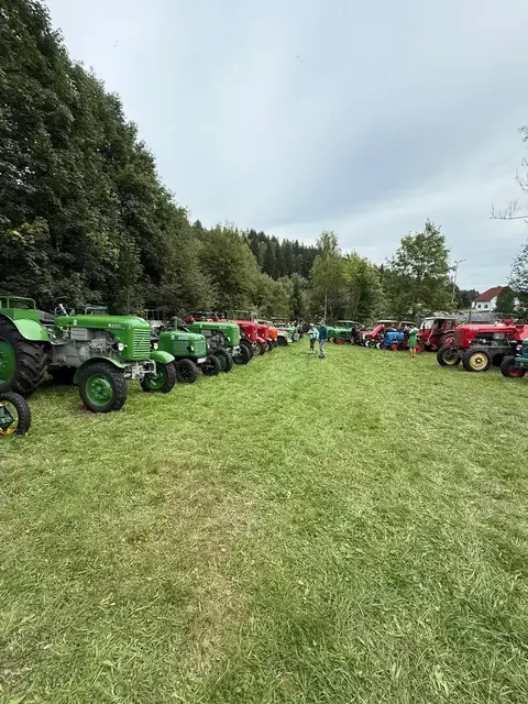 Die beliebte Oldtimer-Traktor-Parade wird auch nicht fehlen. | Foto: Gemeinde Hirschegg