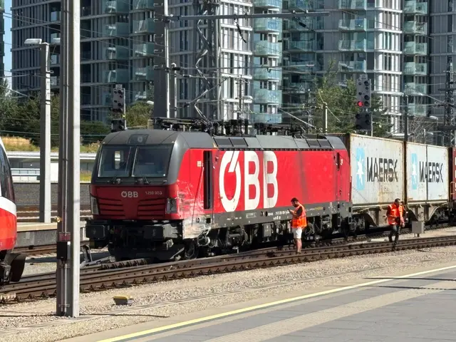 Der Triebwagen des Güterzuges sprang aus den Gleisen. | Foto: z.V.g.