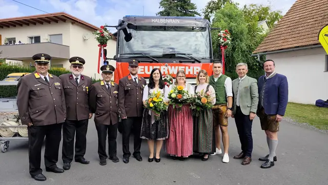 Viele Ehrengäste gratulierten der FF Halbenrain zum 140-Jahre-Jubiläum.