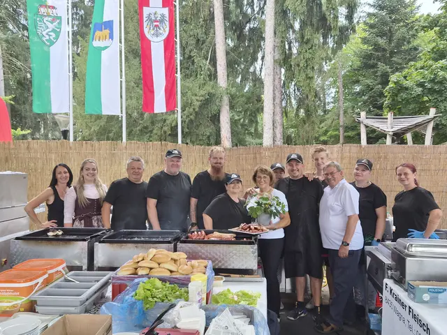 Das engagierte Krainer-Team stand bei der 56. Steirischen Weinwoche das letzte Mal mit Monika Karbasch im Einsatz. | Foto: MeinBezirk