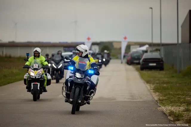 Motorradstaffel RK NÖ / O. Miller-Aichholz | Foto: Ride for Kids