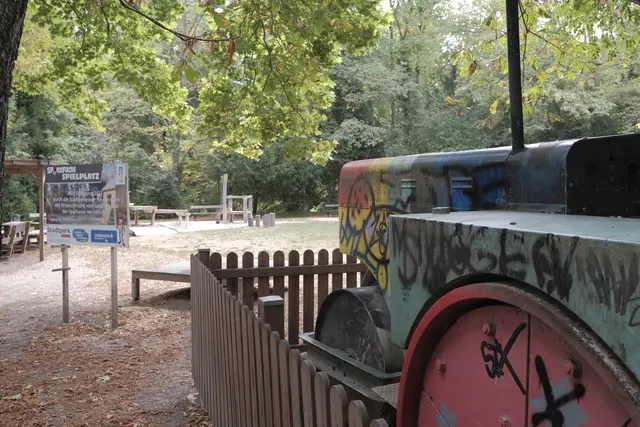 Der Spielplatz im Stadtpark Neunkirchen war beim spontanen Check relativ sauber. | Foto: Santrucek