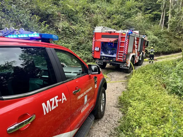 Im Zuge der Übung wurden anspruchsvolle Waldbrandszenarien abgearbeitet und herausfordernde Lageänderungen bewältigt. | Foto: FF Krieglach