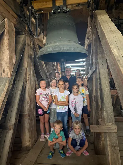 Bei der Kirchenführung | Foto: Marktgemeinde Thaya