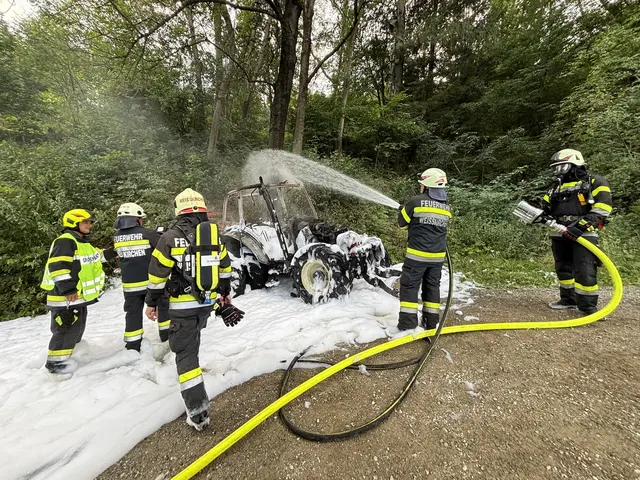 Die Feuerwehr konnte rasch löschen.