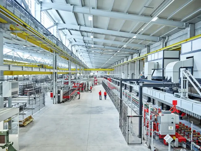 Innenansicht im Werk in Pfaffenhofen. | Foto: Vorhofer