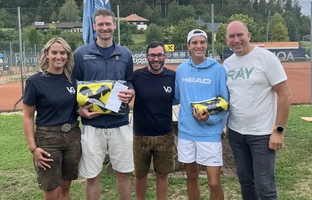 Miriam Sprachmann, Denis Kovacic, Florian Wernig, Christoph Brugger, Vzbgm. Karsten Steiner | Foto: KTV
