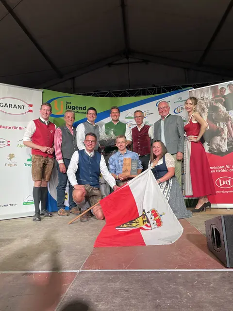 Niklas Gadermayr (Landjugend Dorf an der Pram) konnte sich bei seinem dritten Bundesentscheid mit einem starken 7. Platz behaupten und sicherte sich den Titel „Bester Newcomer im Beetpflug“. | Foto: Landjugend Oberösterreich