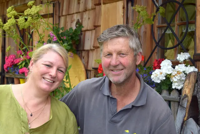 Elisabeth und Rupert, die Besitzer der Scharfetthütte. | Foto: meinbezirk lungau/pongau