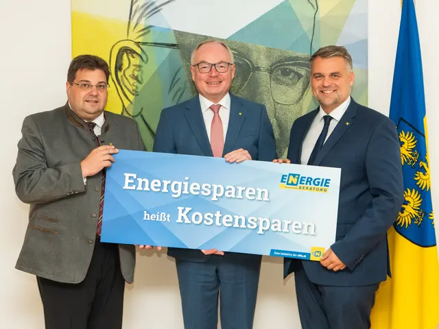 Landtagsabgeordener Mario Wührer aus Waidhofen, LH-Stellvertreter Stephan Pernkopf, Landtagsabgeordneter Lukas Michlmayr aus Haag. | Foto: VPNÖ