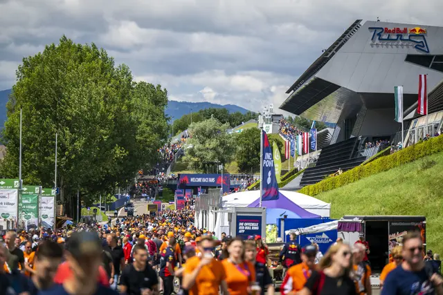 Die Infrastruktur am Red Bull Ring wird hervorgehoben.