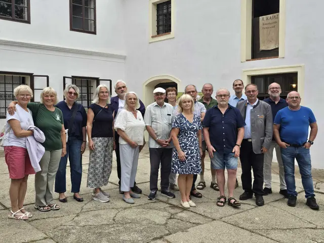Mühlenfreunde trafen einander in der Kainz-Mühle in Pernersdorf. | Foto: Elisabeth Schöffl-Pöll