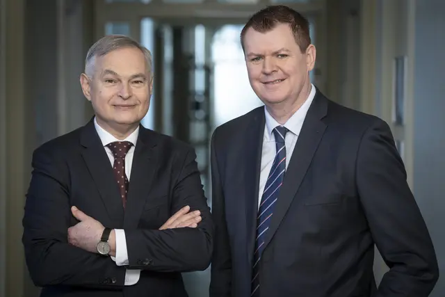 Sehen die KAGes für die Zukunft gerüstet: Vorstandsvorsitzender Gehard Stark und Vorstand für Finanzen und Technik Ulf Drabek | Foto: www.christianjungwirth.com