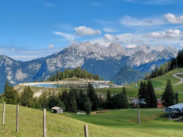 Almsee mit dem Steinernen Meer | Foto: H.Bachinger