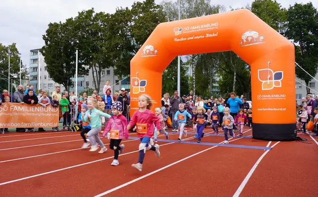 Am Samstag, den 19. September, findet der Kids-Run zum siebten Mal statt. | Foto: OÖ Familienbund