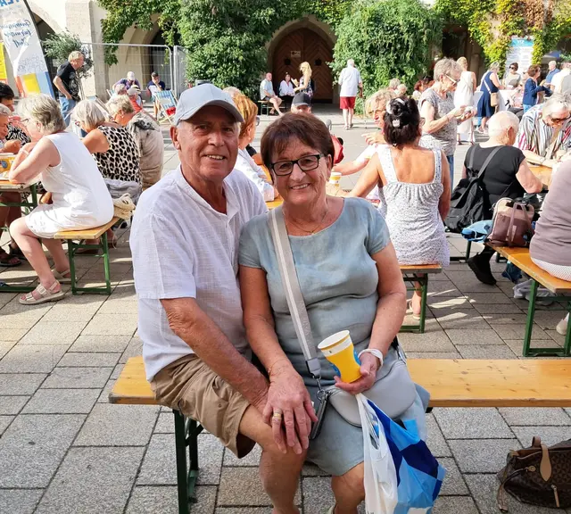 Alfred und Theresa Kirner aus Neunkirchen. | Foto: Binder