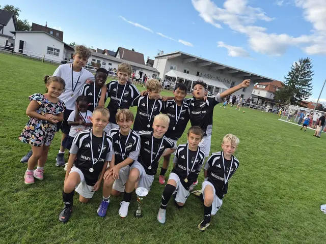 Die U10 des LAC belegte den 5. Platz in einem prestigträchtigen Nachwuchsturnier.  | Foto: LAC Inter
