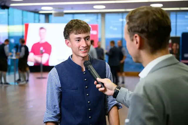 Luca Reitböck aus Taufkirchen an der Pram fliegt bald nach Shanghai zur World Skills der Zimmerer. | Foto: SkillsAustria/Wieser/Slovencik)