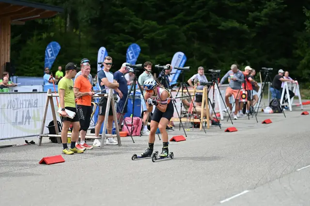 Topstar Anna Gandler beim Einzelwettkampf am Freitag. 
  | Foto: Alexander Weber/ÖSV