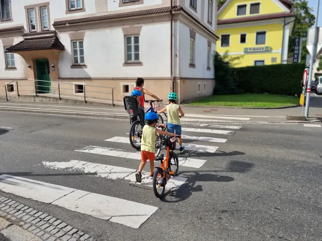 Viele Volksschulkinder des neuen Bildungszentrums Fröbelgasse müssen die stark frequentierte Josef-Heißl-Straße überqueren, um zur Schule oder nach Hause zu gelangen.  An der Kreuzung Alois-Edlinger-Gasse mit der Landesstraße wird der Schutzweg von der Polizei gesichert werden.   | Foto: Astrid Höbenreich-Mitteregger
