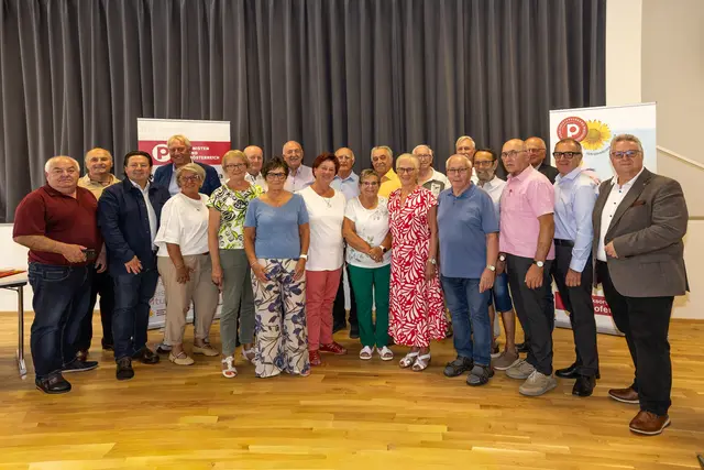 Der Bezirksvorstand des Pensionistenverbands Waidhofen/Thaya | Foto: PV Waidhofen/Thaya