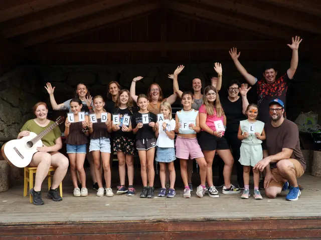 Chor und Theatergruppe der Liedertafel luden Kinder in die Holzwelten. Das Motto „Rampenlicht &amp; Zaubertöne" versprach nicht zu viel. | Foto: Robert Zinterhof