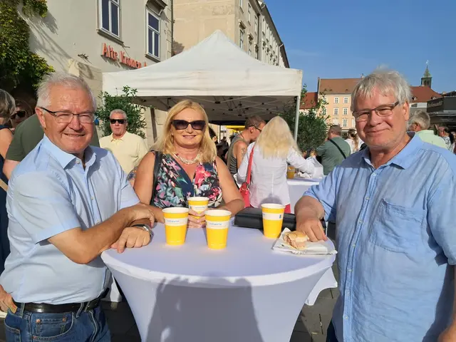 Franz Sedlitz, Isabella Sedlitz-Meister und Christian Freilach. | Foto: Binder
