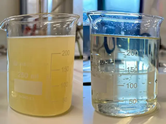 Eine Bachelorarbeit am Campus Wieselburg der Fachhochschule Wiener Neustadt zeigt am Beispiel der Lebensmittelproduktion, wie sich bislang wenig genutzte Reststoffströme aufbereiten und Wasser zurückgewinnen lassen.
 | Foto: Fachhochschule Wiener Neustadt/Campus Wieselburg