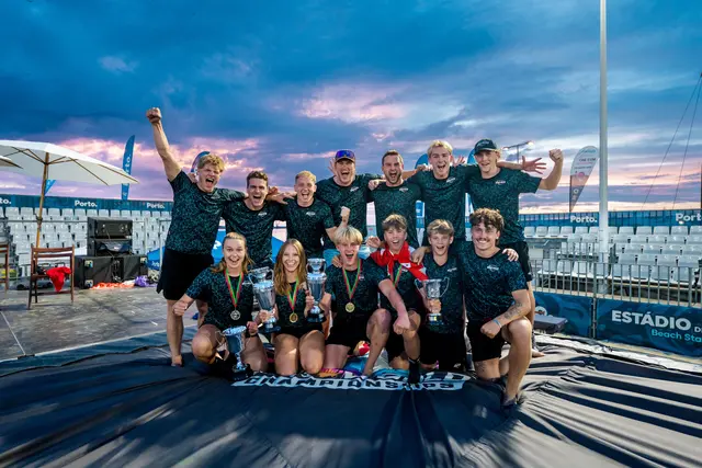 Bei der Weltmeisterschaft 2026 in Porto sicherte sich die 25-Jährige aus Linz-Urfahr den Vizeweltmeistertitel.  | Foto: Freestyle Trampoline Assoc. 2026 World Championships