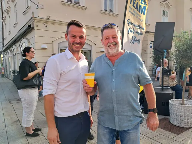 Christian Stacherl und Herbert Böhm | Foto: Binder
