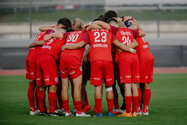 Die Kapfenberger Mannschaft präsentierte sich als eingeschworene Gemeinschaft | Foto: GEPA pictures/Roman Königshofer