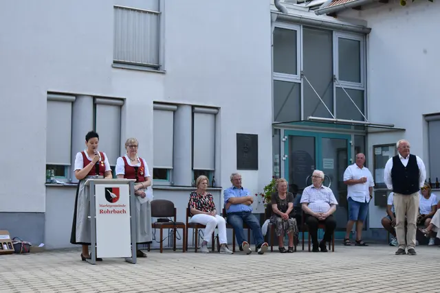 Obfrau, Präsidentin und die Gründer und Gründerinnen des Musikvereins Rohrbach | Foto: Julia Lirsch / MeinBezirk