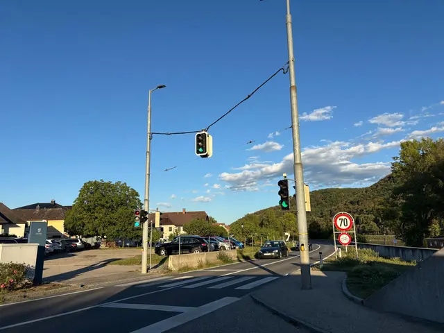 Die Ampelanlage in Loiben | Foto: sg