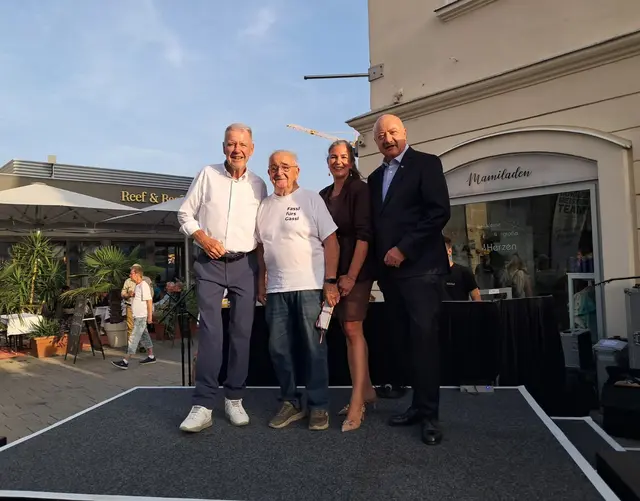 Klaus Schneeberger, Reini Regel, Verena Hanisch und Christian Stocker. | Foto: Binder