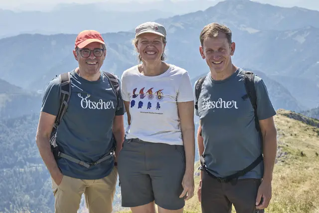 Begleitet wurde die Tour von Wildtierbiologin Sabine Hille, Meteorologe Andreas Jäger und Radio-NÖ Gärtner Johannes Käfer.  | Foto: ©juergenthoma