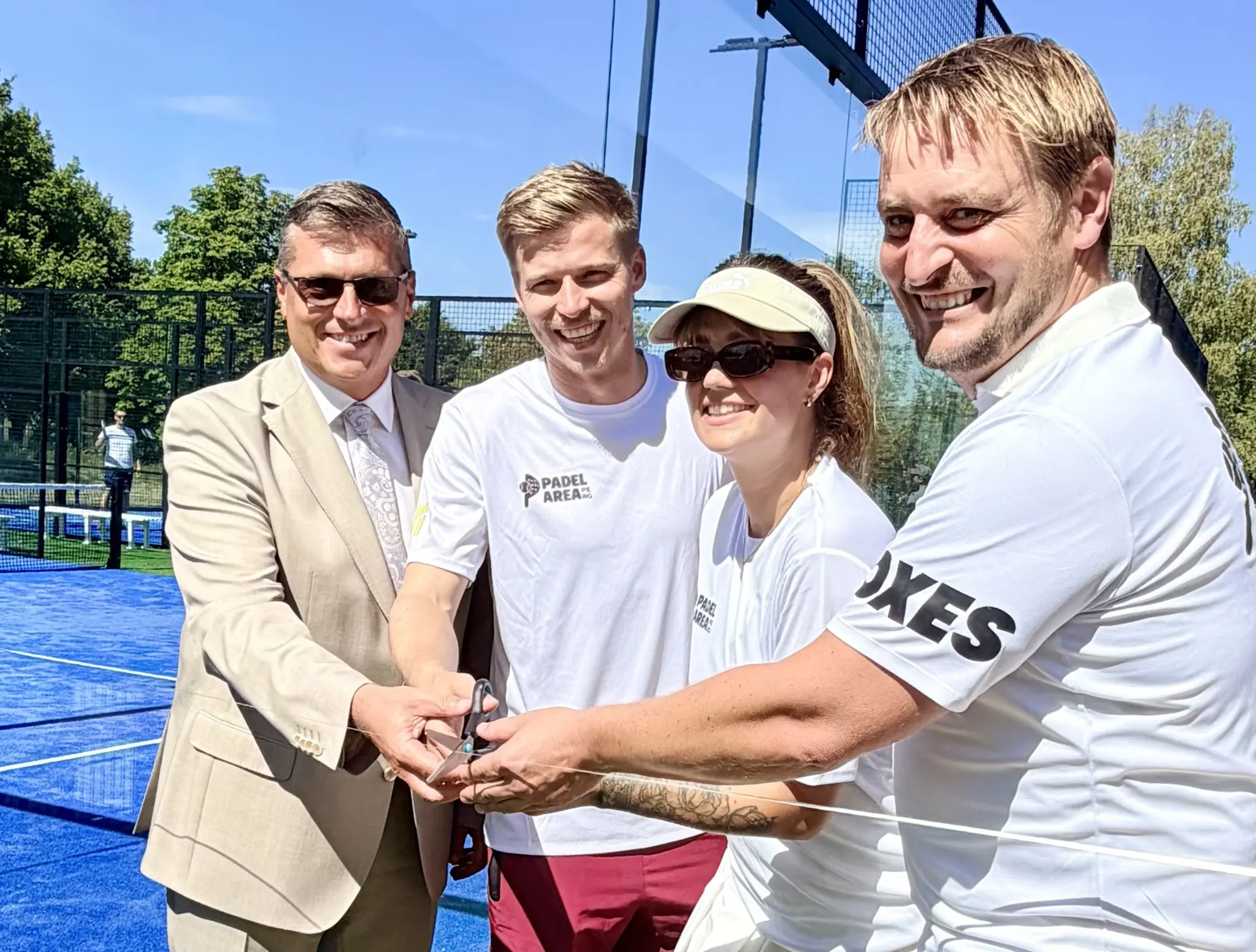 Fest am Sonntag: Padel-Tennis-Arena in Perg wurde offiziell eröffnet - ...