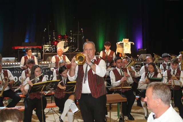 Die Musikkapellen begeisterten am Festival die vielen Besucherinnen und Besucher. | Foto: TMK Ottendorf