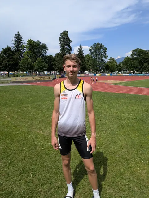 Fabio Pompe siegte über die 100m der MU16.  | Foto: KSV-LA
