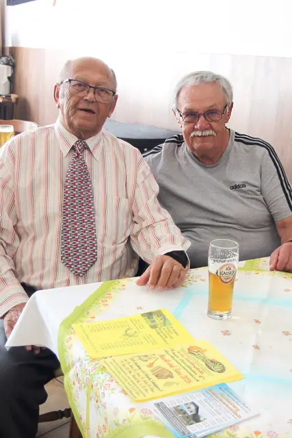 Links: Josef Schneider, Josef Rathkolb. | Foto: J. &amp; M. Rathkolb
