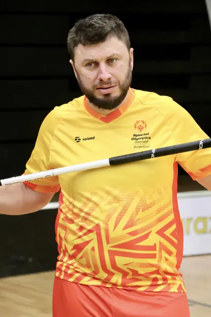 Philipp Pichler-Krautsack, Unified-Partner im Floorballteam | Foto: Sebastian Koller
