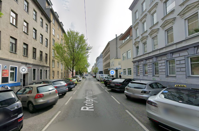 Blaulicht-Gewitter mitten in der Nacht in Favoriten: In der Nacht auf Sonntag wurde die Polizei zur Rotenhofgasse aufgrund einer Auseinandersetzung alarmiert. (Archiv) | Foto: Screenshot Google Maps