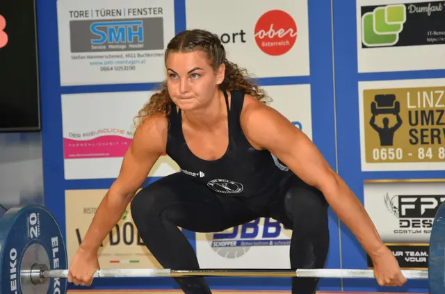 Hannah Gahleitner blieb im Zweikampf nur einen Kilogramm unter ihrer persönlichen Bestmarke. | Foto: Conny Högg